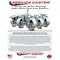 Service Caster 4'' Semi Steel Wheel Swivel 1'' Expanding Stem Caster Set 2 Brakes, 4PK SCC-EX20S415-SSR-2-PLB-2-1 - alternate 4